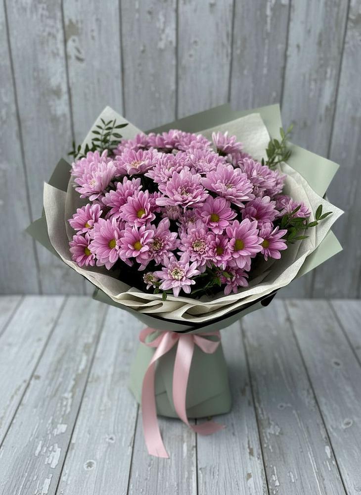 Букет цветов из: Хризантемы в Ленинкенте