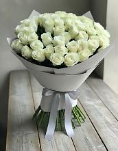 Букет 35 Белых роз в Ленинкенте