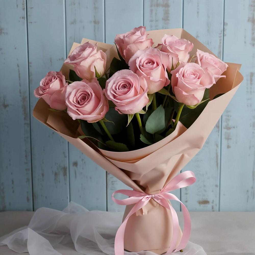 Букет цветов из: Розы в Ленинкенте