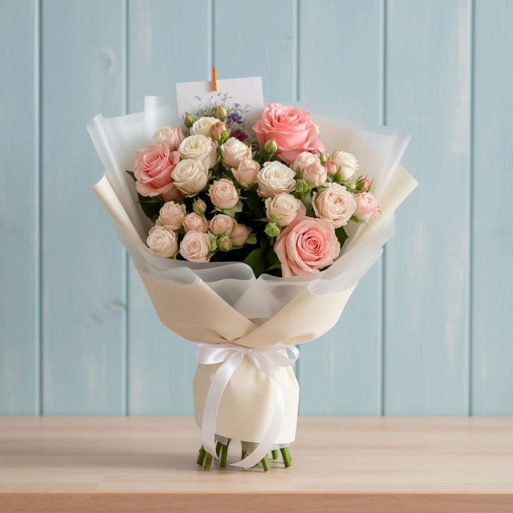 Букет цветов из: Розы в Ленинкенте