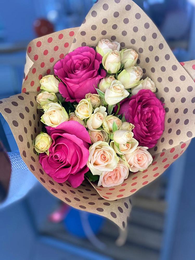 Букет цветов из: Розы в Ленинкенте