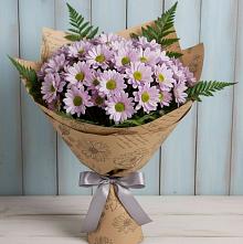Букет цветов из:  Хризантемы в Ленинкенте