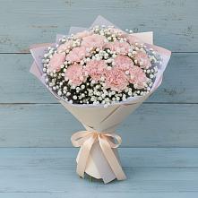 Букет цветов из:  Гвоздики в Ленинкенте
