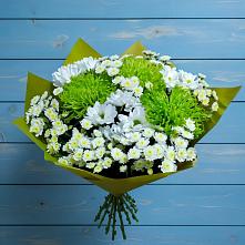 Букет цветов из:  Хризантемы в Ленинкенте