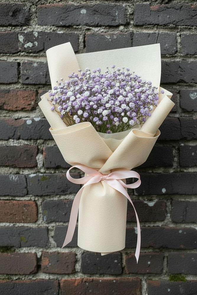 Букет цветов из: Гипсофила в Ленинкенте