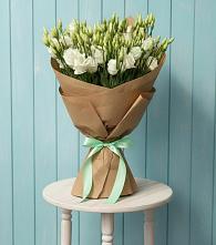 Букет цветов из:  Лизиантусы в Ленинкенте