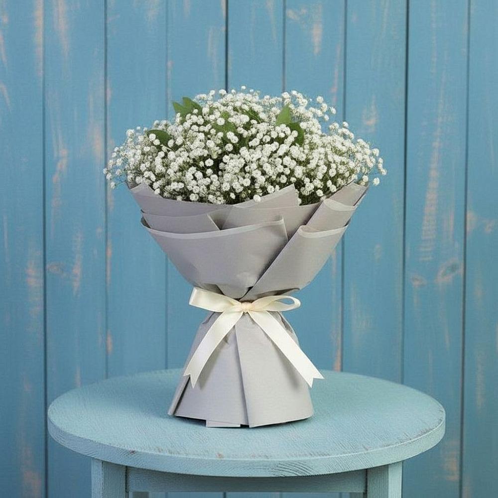 Букет цветов из: Гипсофила в Ленинкенте