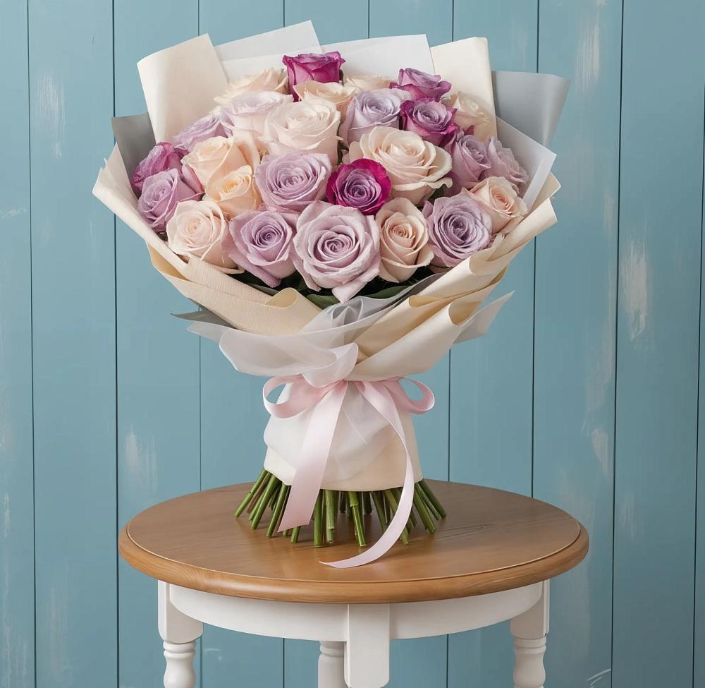 Букет цветов из: Розы в Ленинкенте