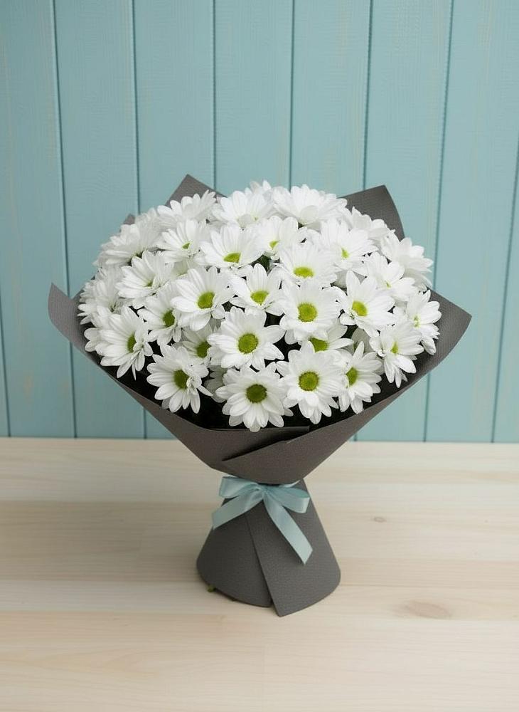 Букет цветов из: Хризантемы в Ленинкенте