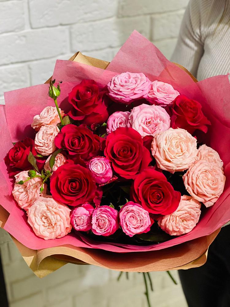 Букет цветов из: Розы в Ленинкенте