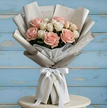 Букет цветов из:  Розы #REPLACE_PRED# Ленинкенте