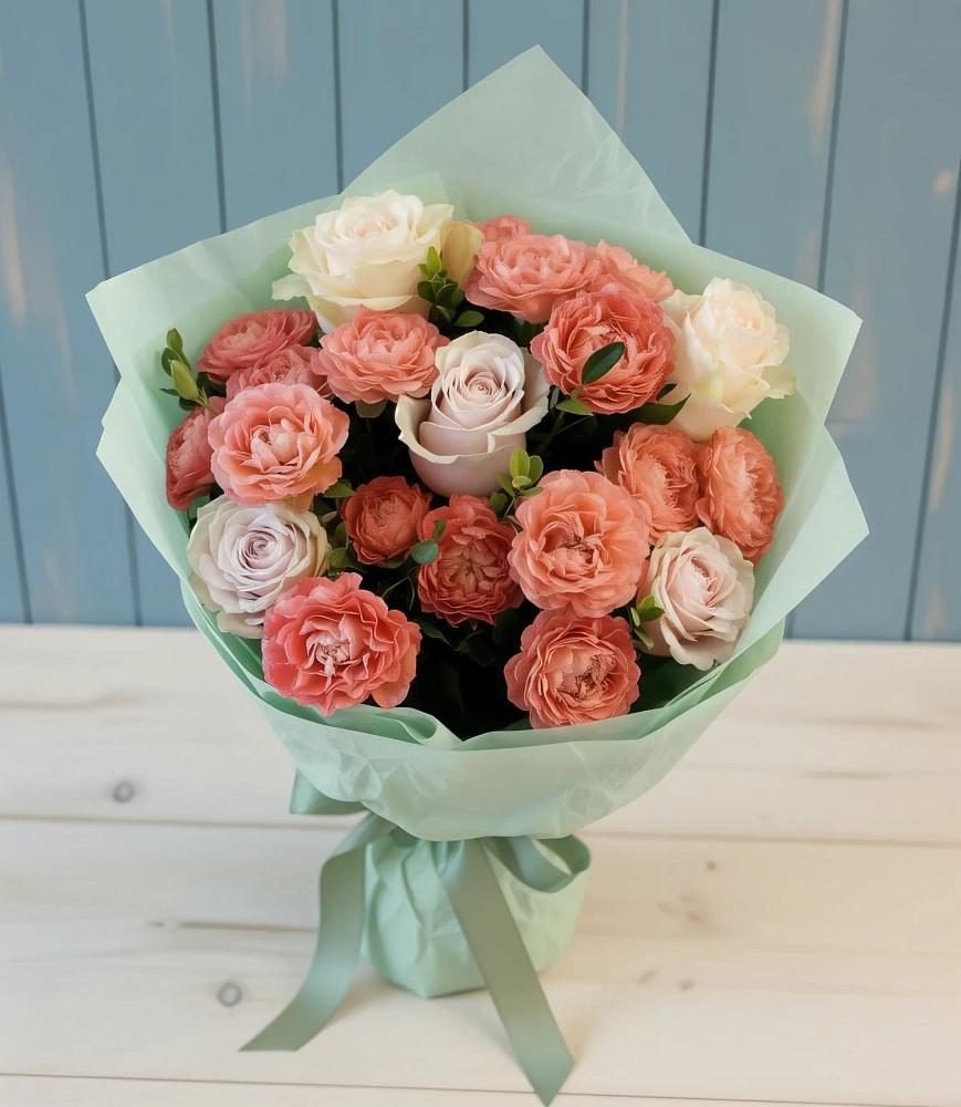 Букет цветов из: Розы в Ленинкенте