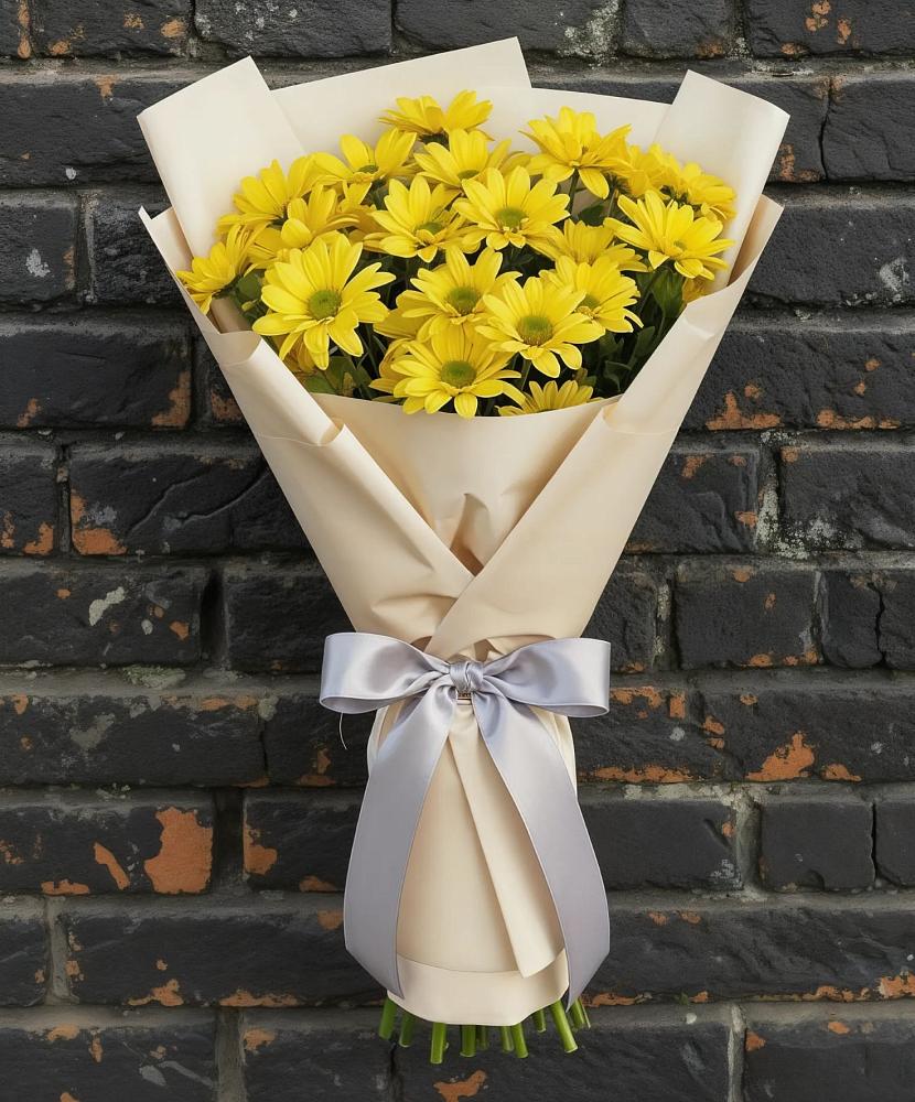 Букет цветов из: Хризантемы в Ленинкенте