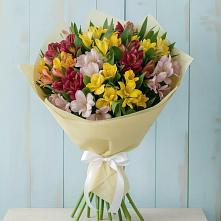 Букет цветов из:  Альстромерии #REPLACE_PRED# Ленинкенте