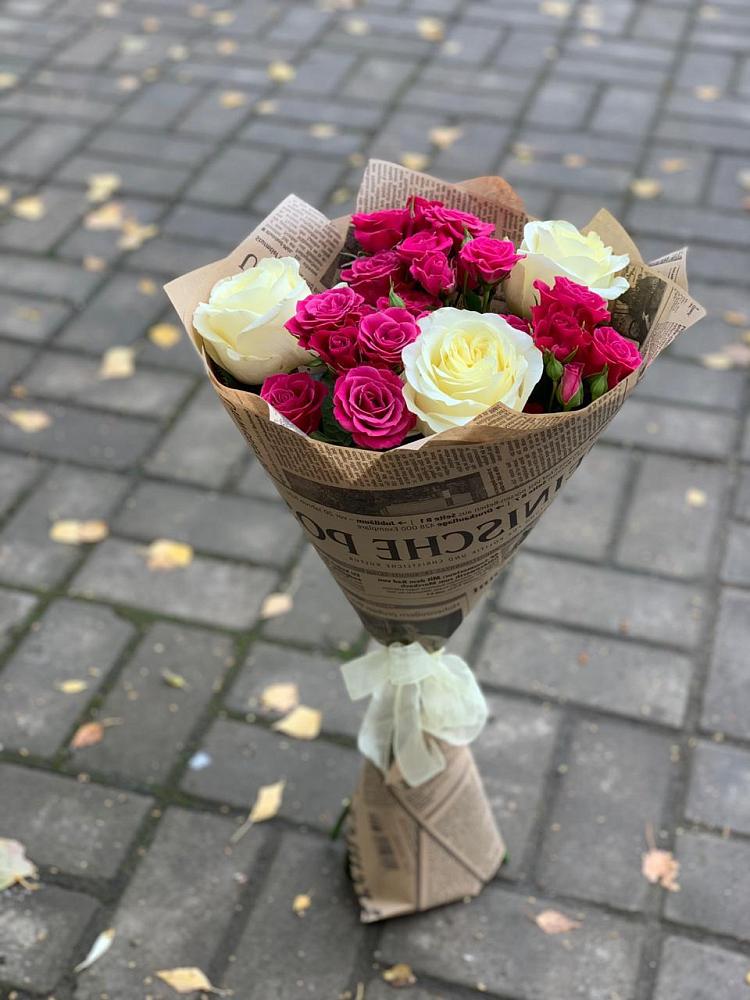 Букет цветов из: Розы в Ленинкенте