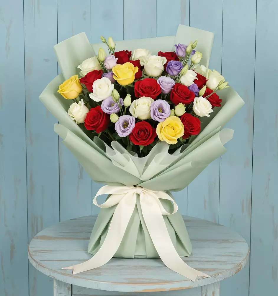 Букет цветов из: Розы в Ленинкенте