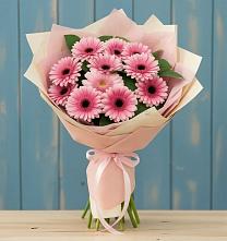 Букет цветов из:  Герберы в Ленинкенте